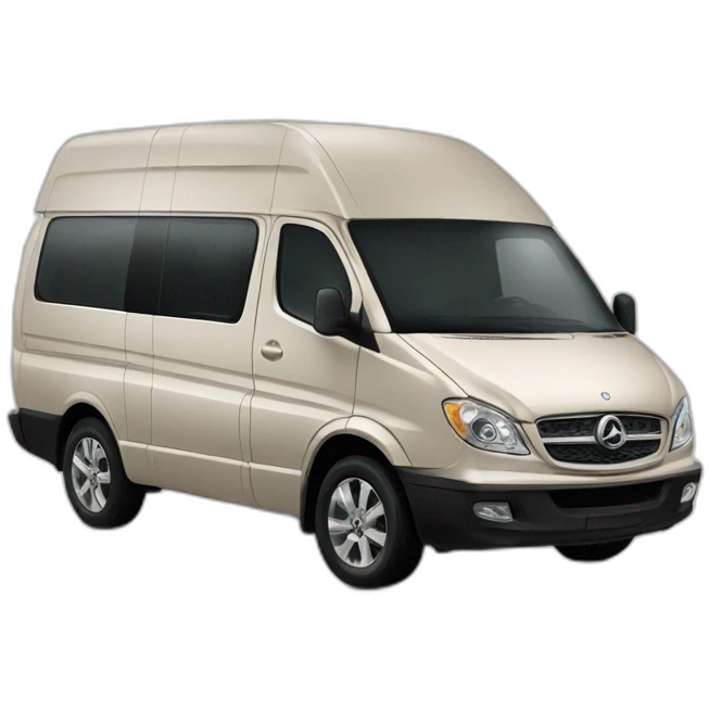 a beautiful luxury van emoji