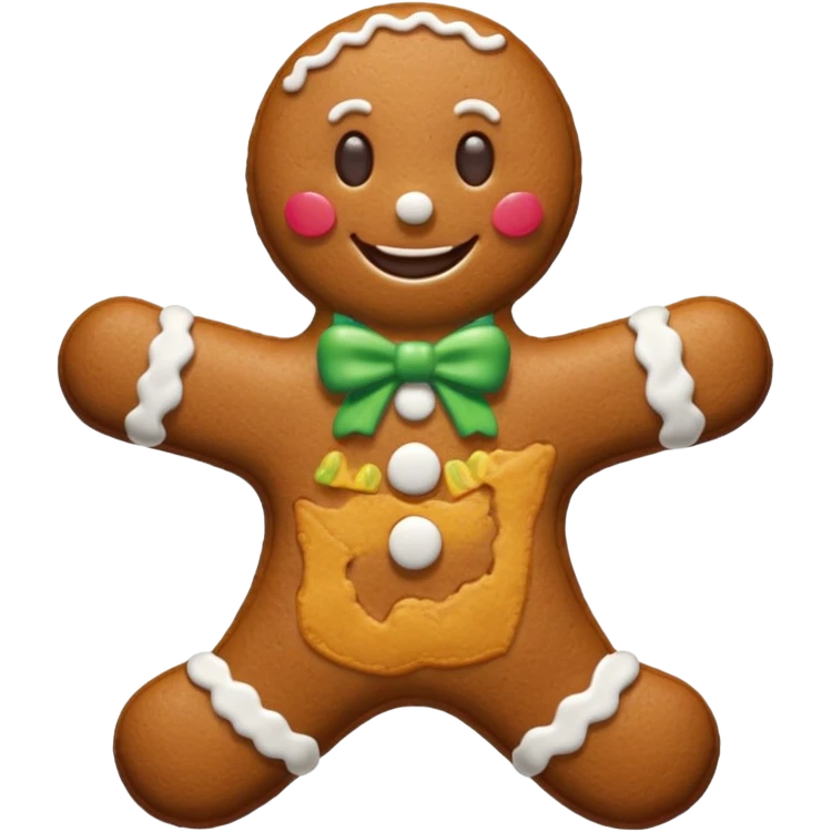 Gingerbread emoji