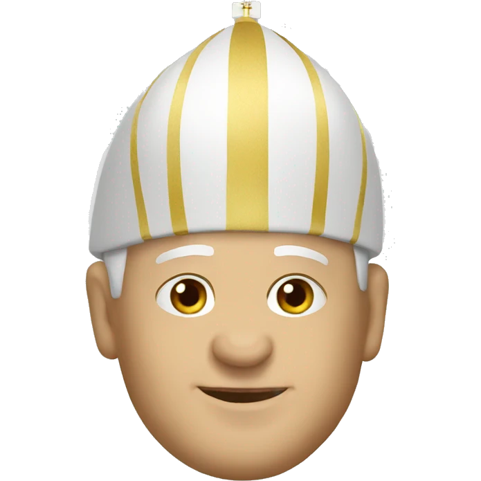 The pope emoji