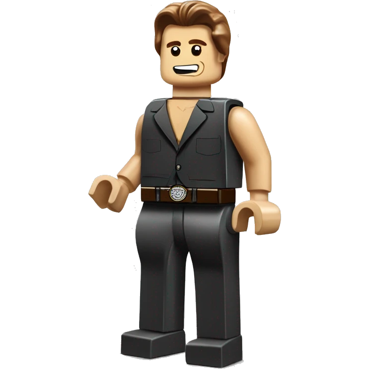 Arnold Schwarzenegger lego full body emoji