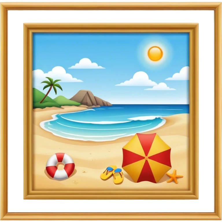 Beach  emoji