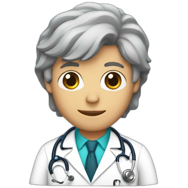 doctor with broclie emoji