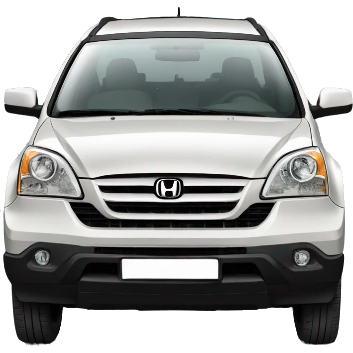 Honda CR-V 2006 with Tajik license plates 5773OJ TJ emoji