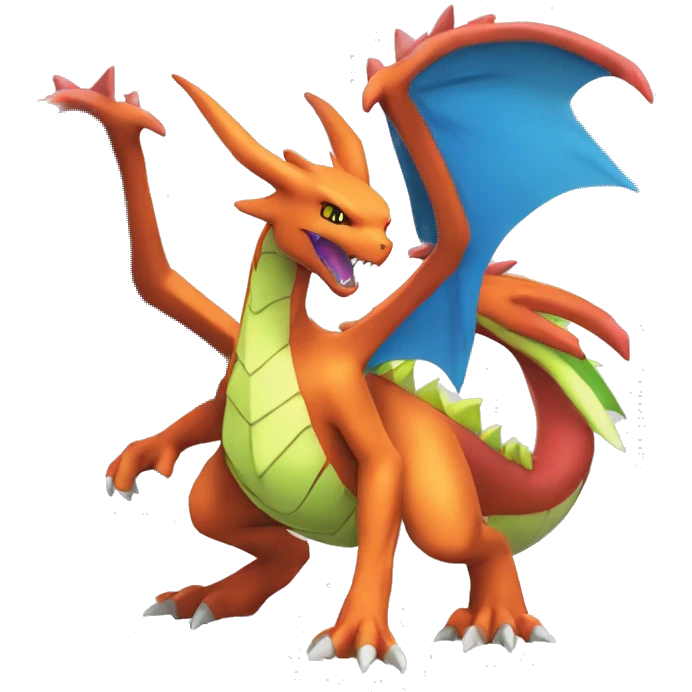 Anthro Cool Edgy Fakemon-Pokémon-Flygon-Charizard-Spyro With Full Body Detailed High Quality emoji