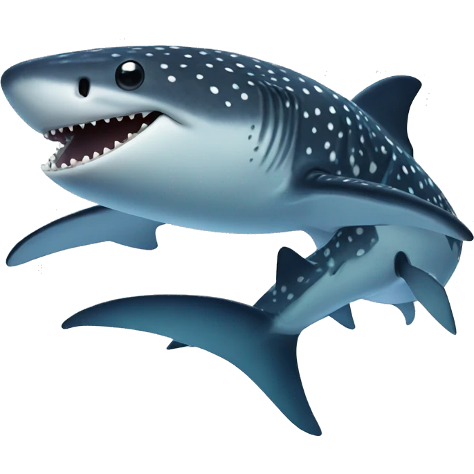 A whale shark emoji