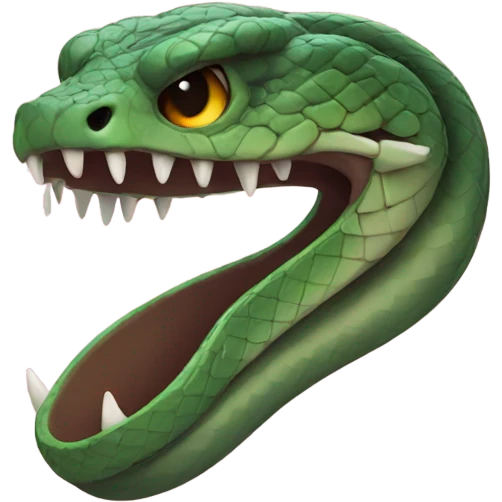 snake head emoji
