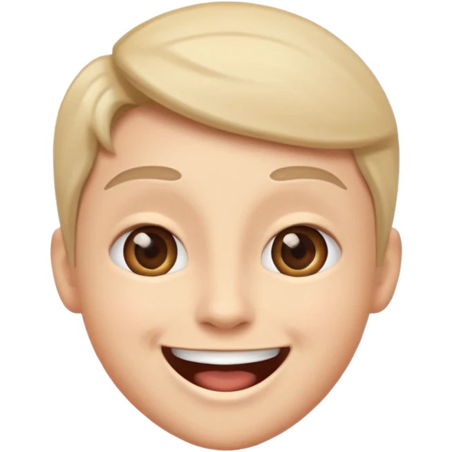 excited face, joyful emoji