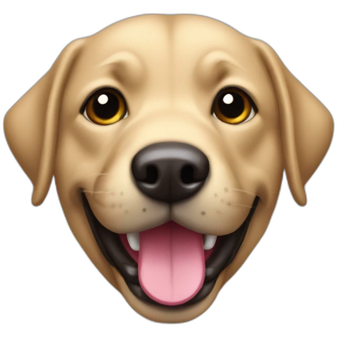 labradore ball toy emoji
