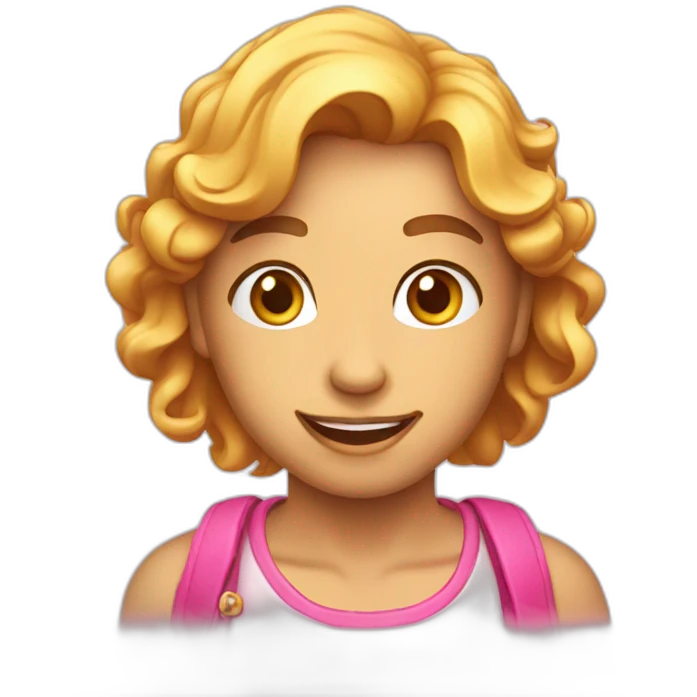 Aniversário rosa emoji