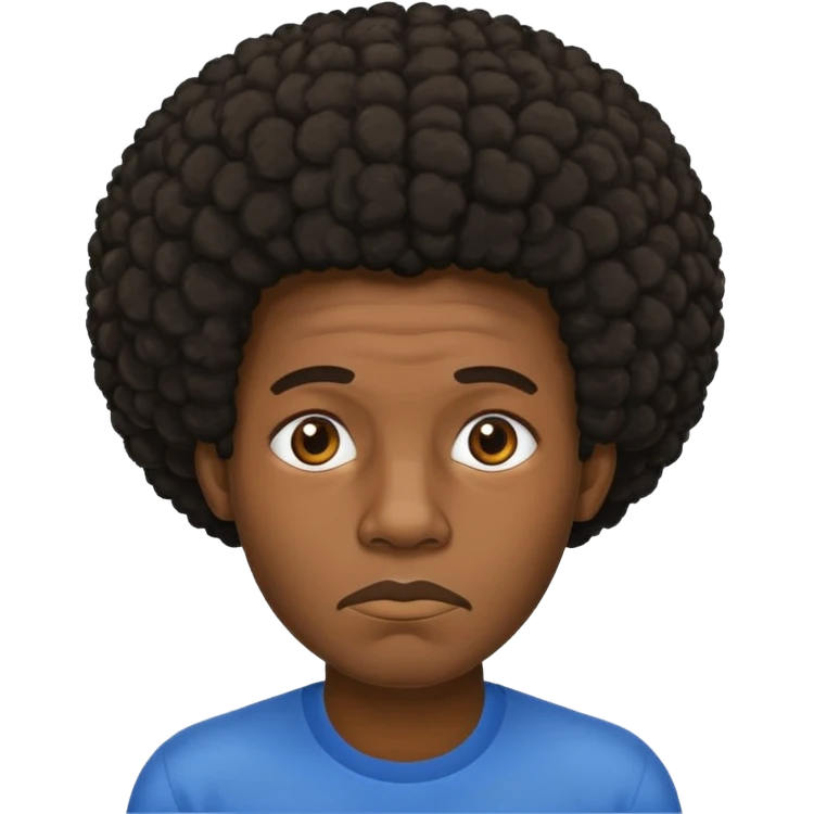 hombre afroamericano ca sado  emoji