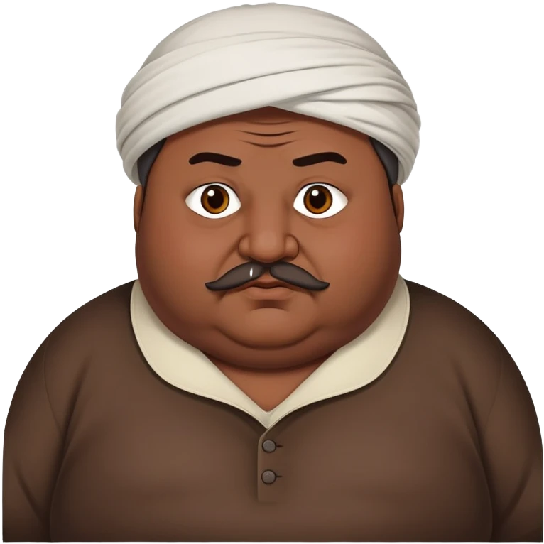 Fat turkish man emoji