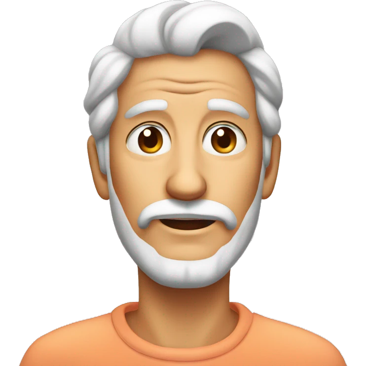 old face peach emoji