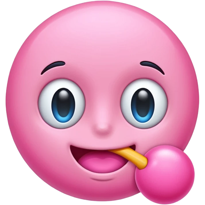 Pink emoji