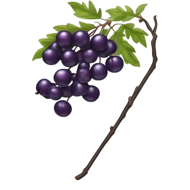  elderberry wand  emoji