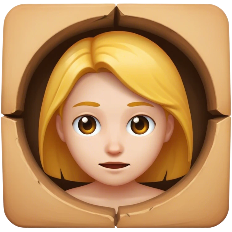me in a hole emoji
