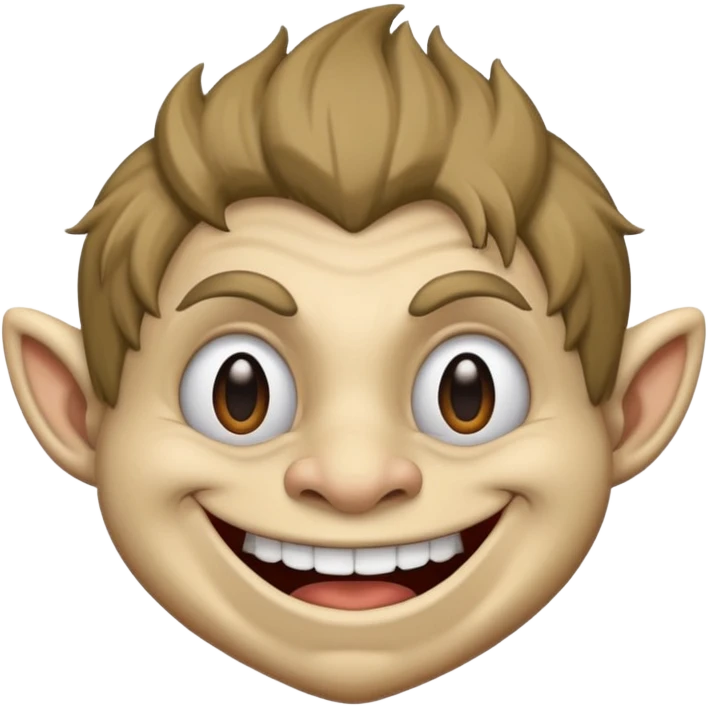 Troll face emoji