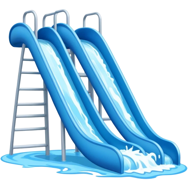 Water slide emoji