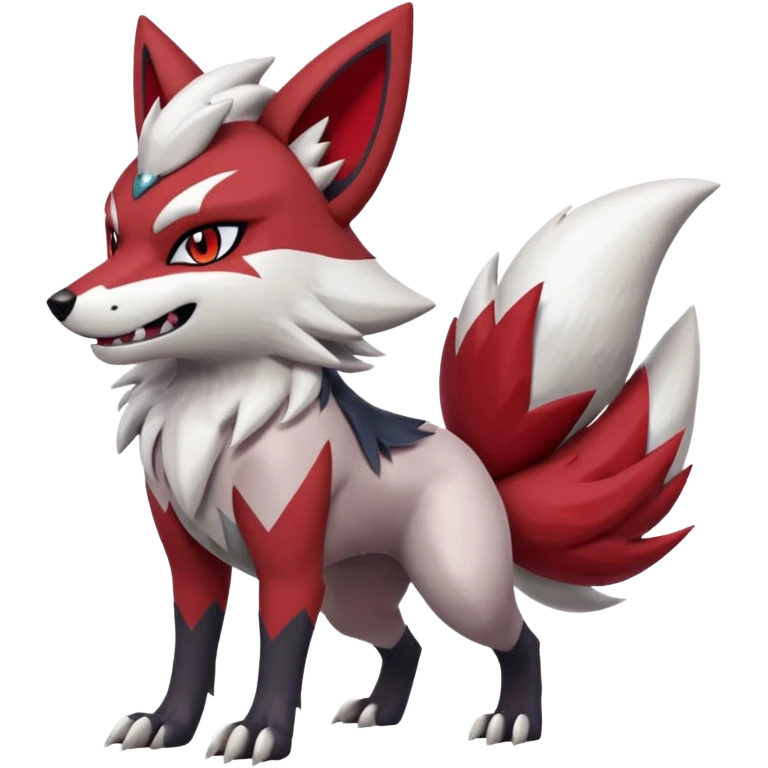 Lycanroc-Zangoose-Zoroark-fusion emoji