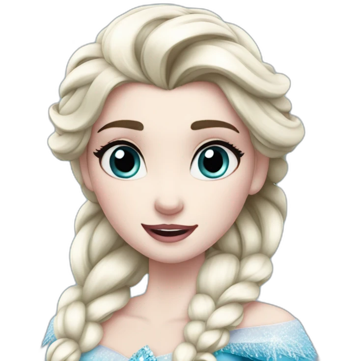 Frozen Elsa emoji