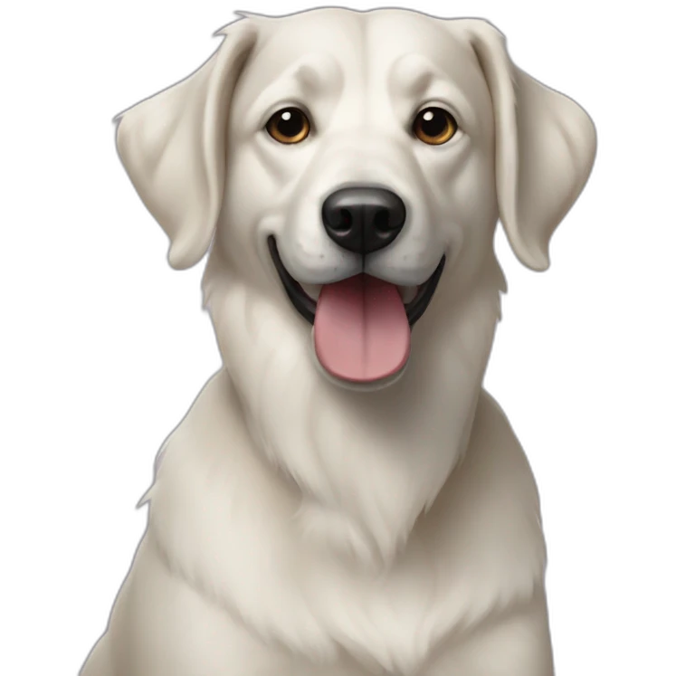 Chien Bergé Australien emoji