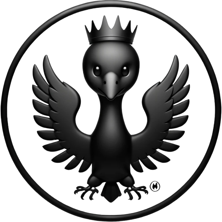 Logo von Fred Perry in schwarz weiß bitte emoji