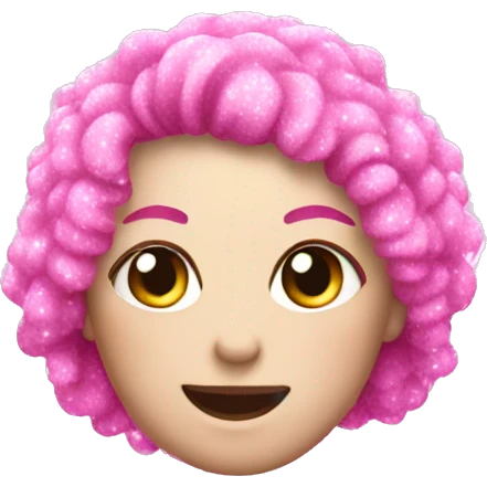 Pink sparkles  emoji