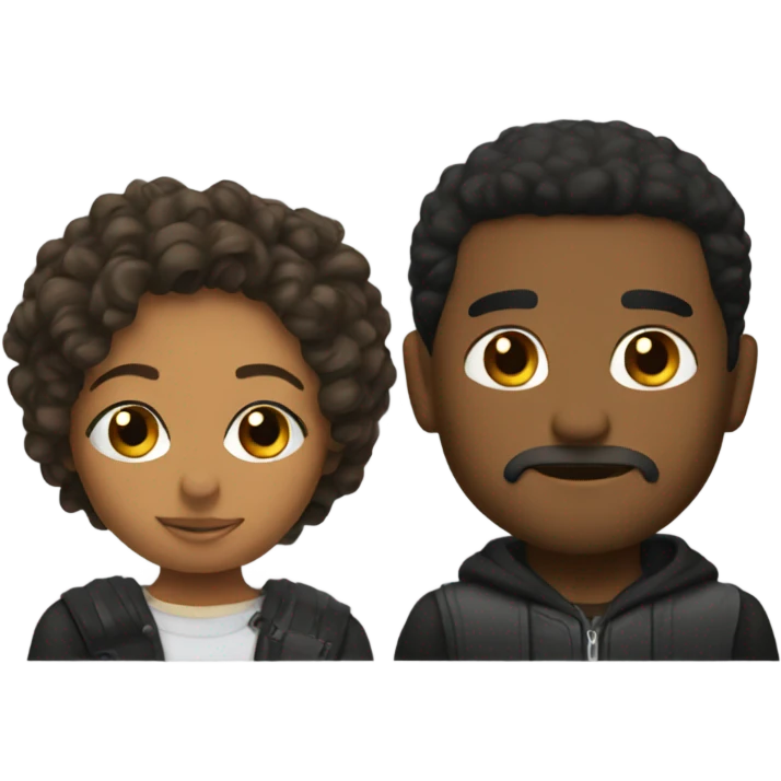Aj and big justice  emoji