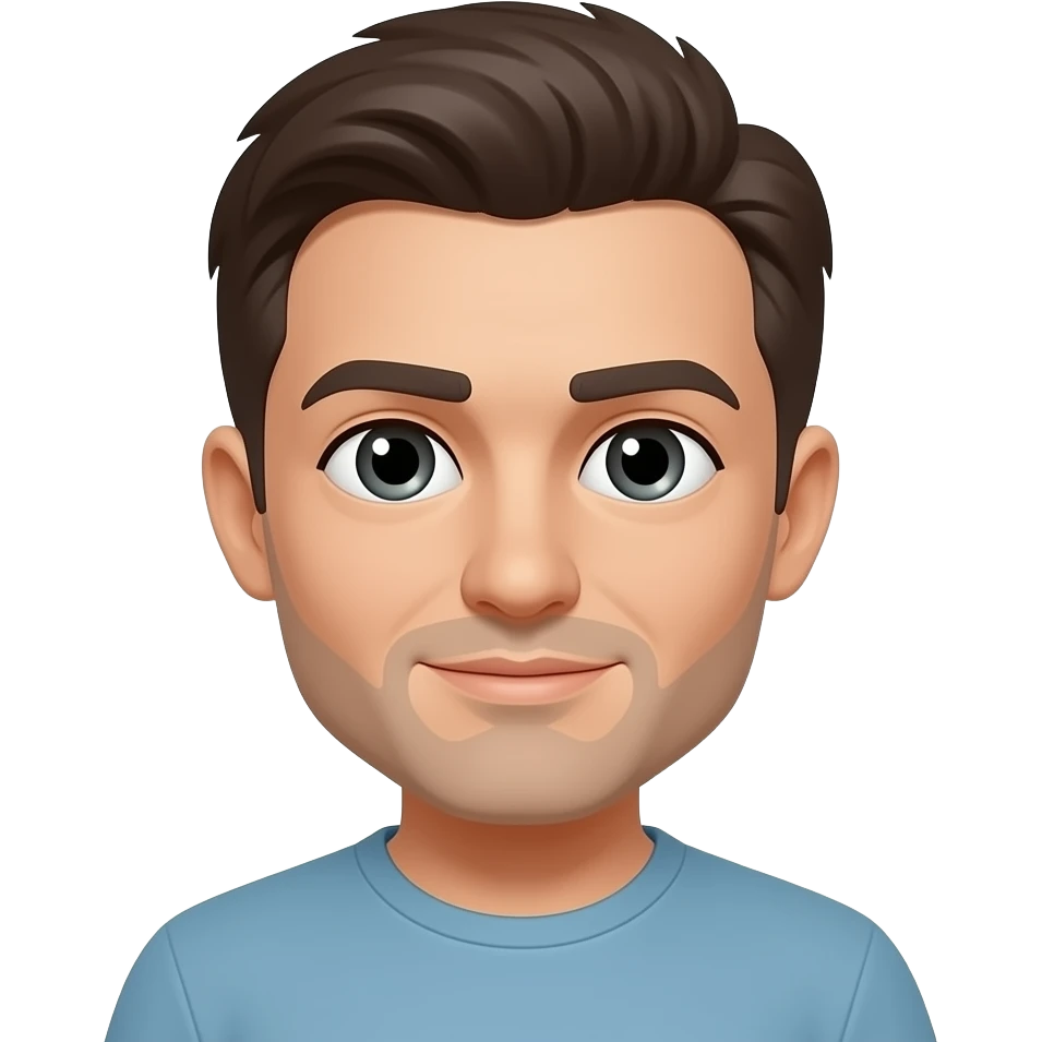 Senza quella scritta e gli occhi più attaccati alla linea della testa emoji