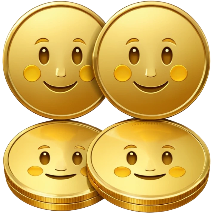 TRES MONEDAS emoji