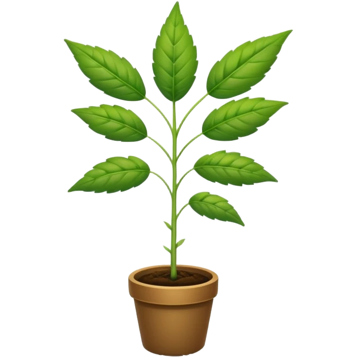 Weed plant emoji