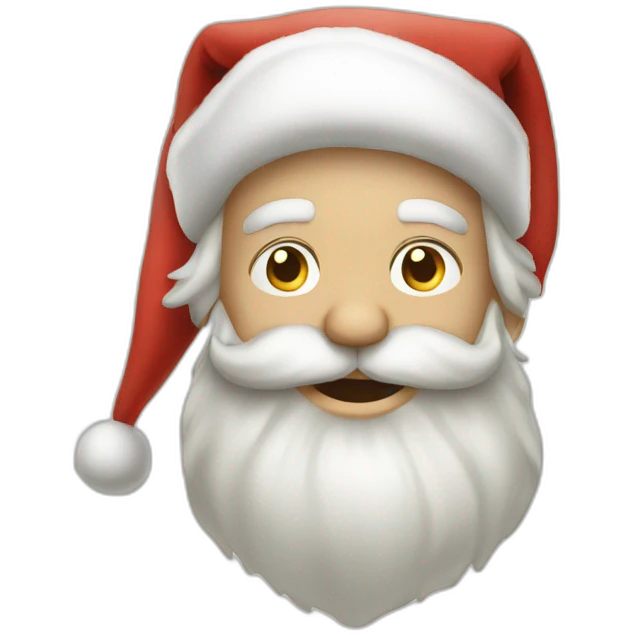 Père noel emoji