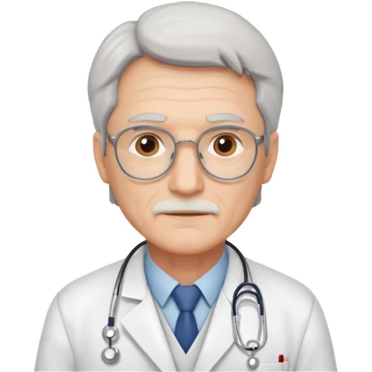 Older male doctor  emoji