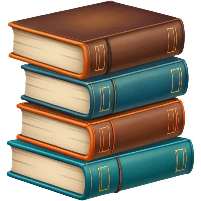 Stack of Books
 emoji