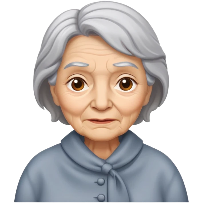 old woman emoji