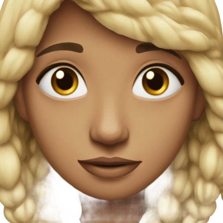 девочка зимой emoji