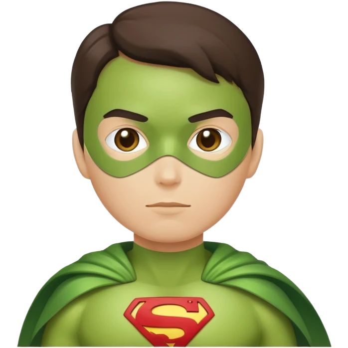 Avocado superhero emoji