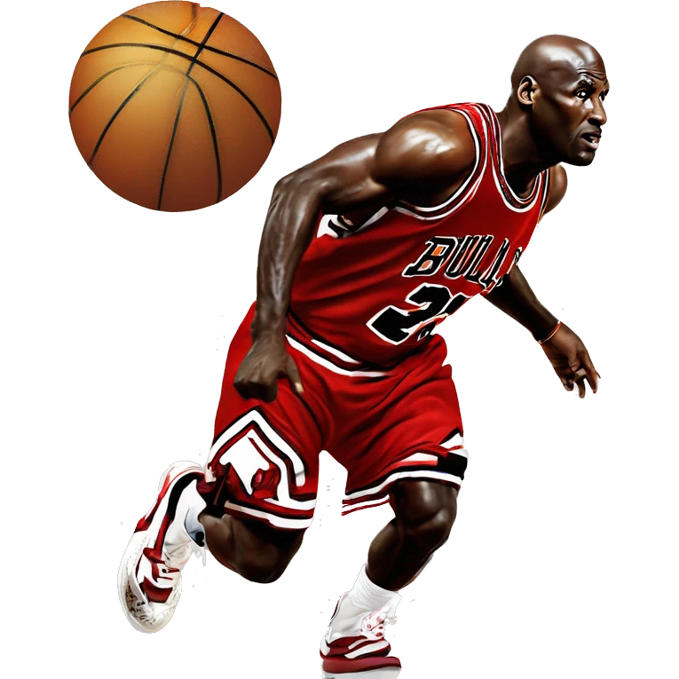 Michael Jordan Duncan on LeBron James emoji