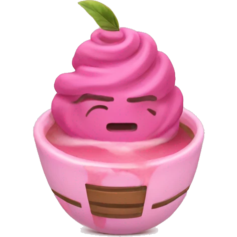 pink matcha  emoji