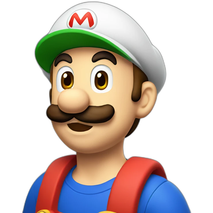 mario being confused emoji