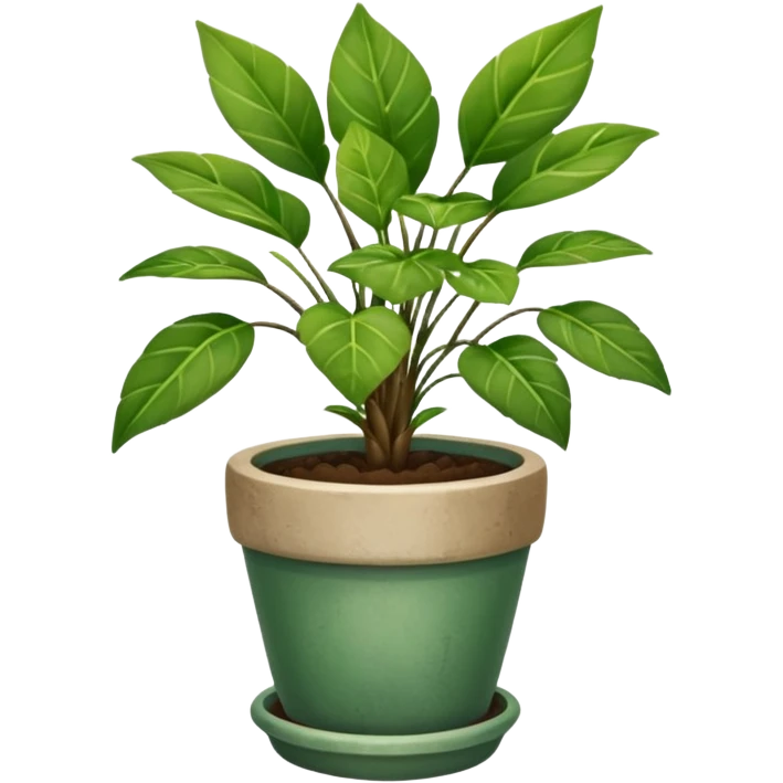Potted Sidewalk Plant emoji