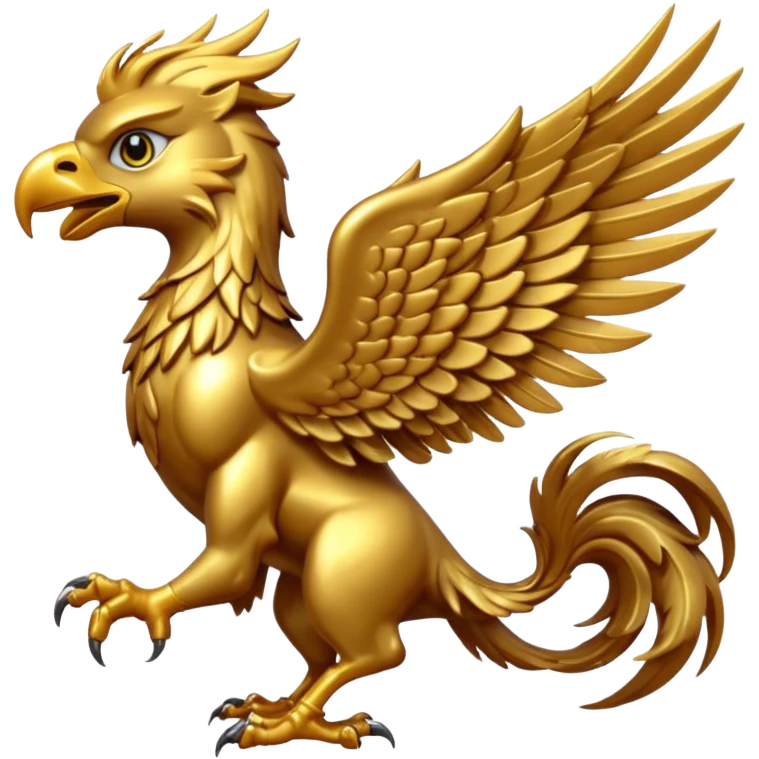 Золотой грифон emoji