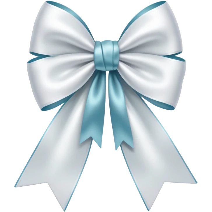 white bows  emoji