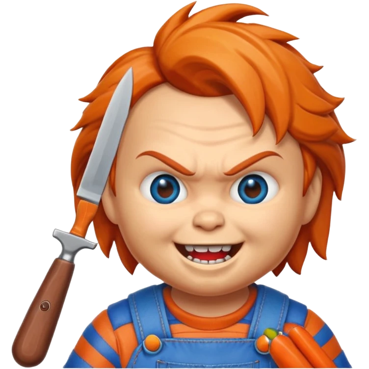 Un emojin de chuky emoji