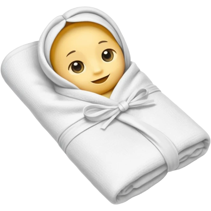 Swaddle blanket emoji