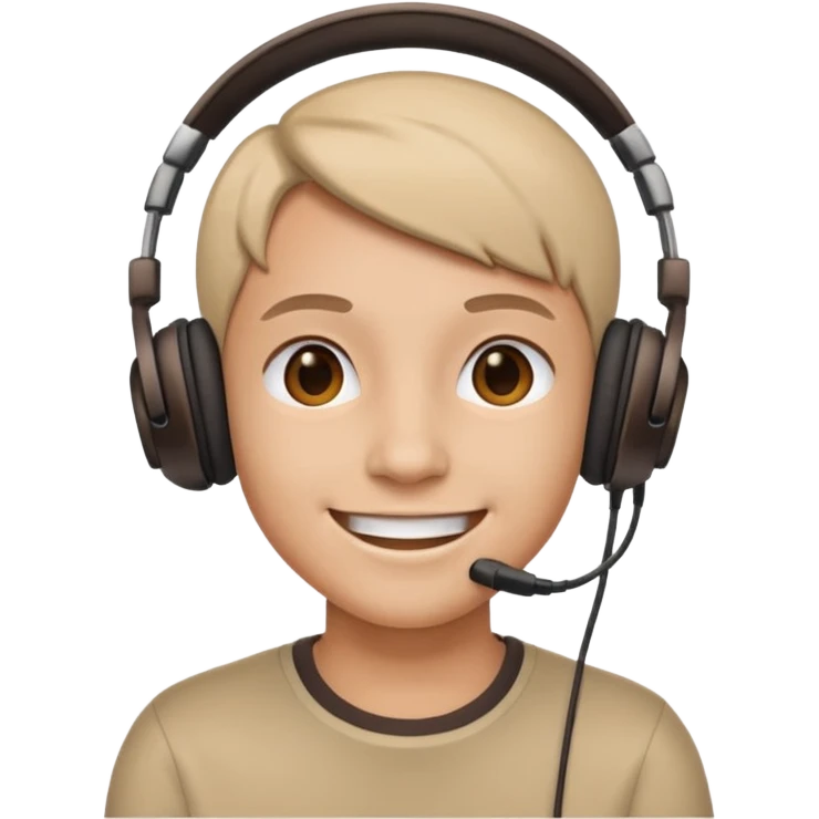 headphone wearer
 emoji