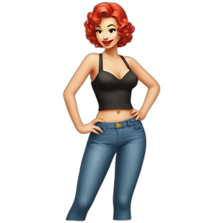 Pin-up emoji