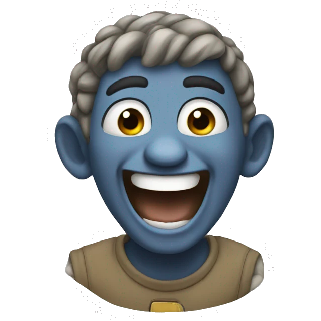 srt laughing monek emoji
