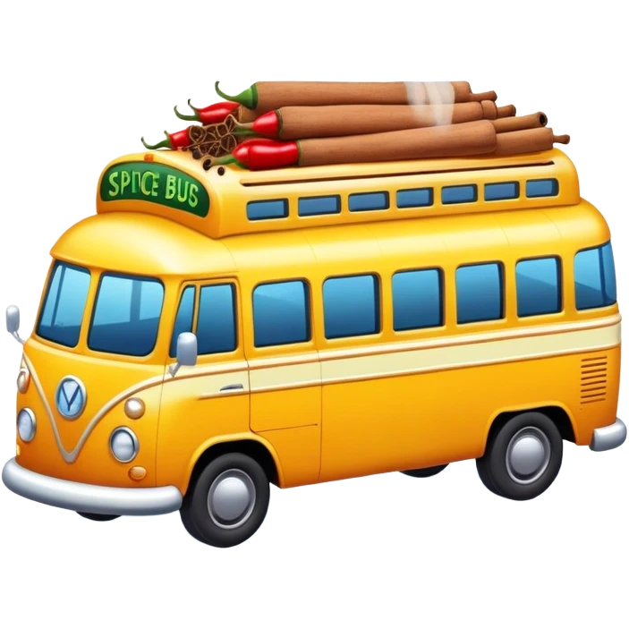 Spice girls, spice bus emoji