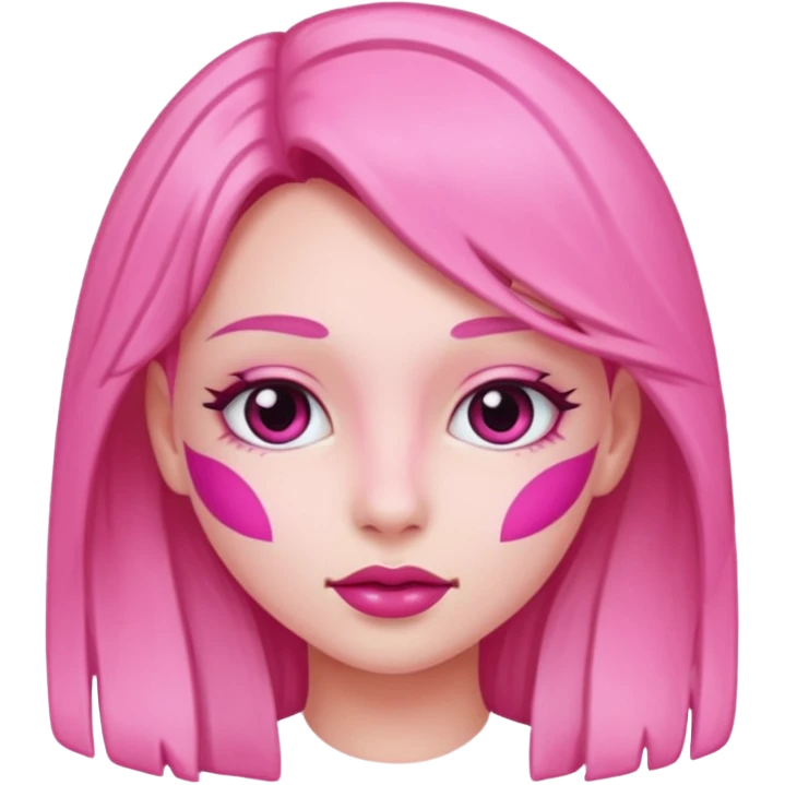 pink girl  emoji