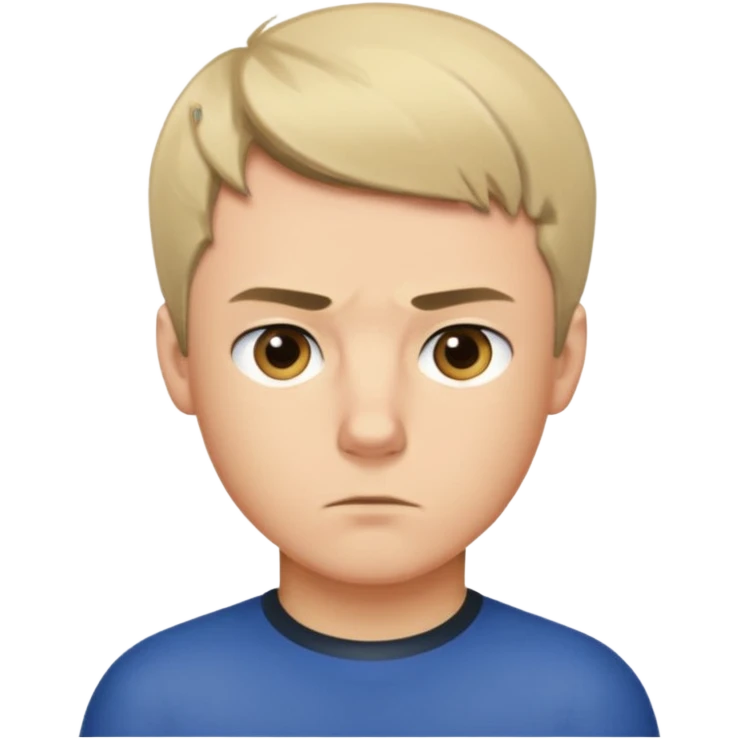 Une tête de Sigma boy emoji